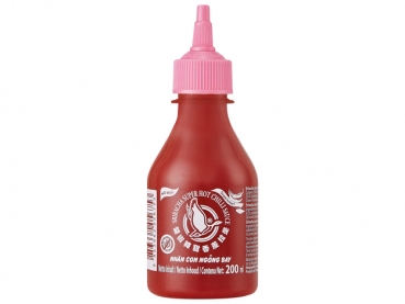 Sriracha Chilisauce ohne MSG Extra Scharf 200ml Flying Goose